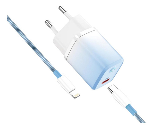 Fancy PD07 Lightning Azul Usb-c 20w Compativel iPhone 12 13 14