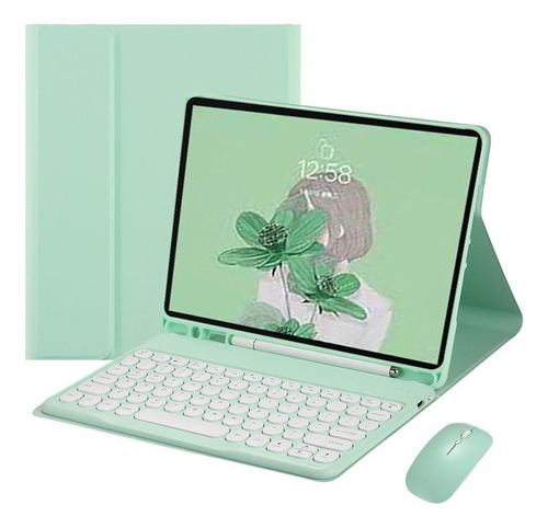 Funda De Teclado+mouse Para iPad Pro 9.7/2018/2017/air 2