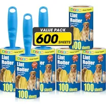 Comprar Rodillos Quitapelusas  Para Pelos De Mascotas, 600 Hojas, 3 