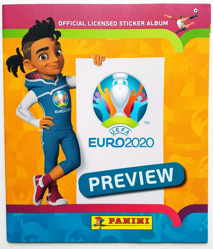 Colección Completa Álbum Euro 2020 Preview Panini Para Pegar