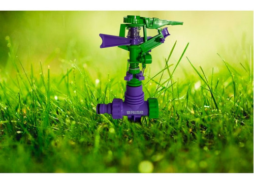 Imagem 5 de 7 de Aspersores Irrigacao Sprinkler Setorial Com Engate Rápido