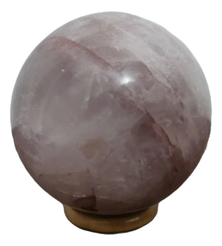 Bola Esfera Hematoide Vermelho Natural 255g 5,5cm Alt