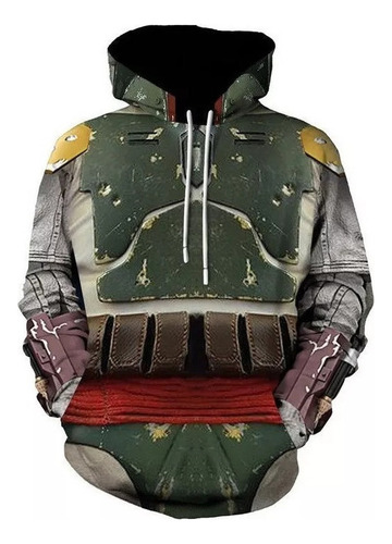 Mt Sudadera Mandalorian Star Wars Boba Fett Cosplay