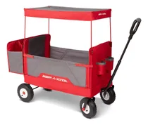 Comprar Vagon Carrito De Paseo Radio Flyer 3 En 1 Para Niños Rojo