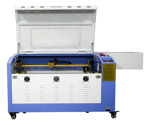 Máquina Cnc Router Laser Corte E Gravação 60x40cm 80w