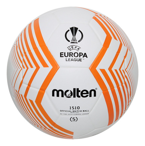 Balón Fútbol Molten Europa League Laminado #5 | Sporta Mx Color Blanco
