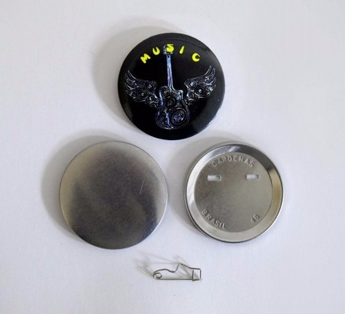 Button Alfinete (1000 Unidades) 45mm