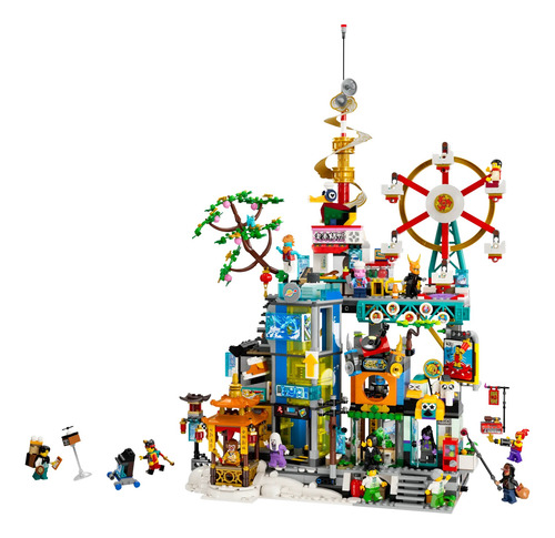 Lego Monkie Kid, 5º Aniversario De Megápolis, 80054.-