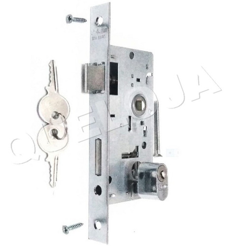 Fechadura Máquina Com Miolo Externa 40 Mm Porta Madeira Casa