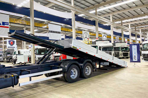 Caminhão Mercedes-benz Atego 2730 Guindaste E Plataforma