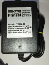 Comprar Cargador Original Montables Prinsel 6v Conector Plug
