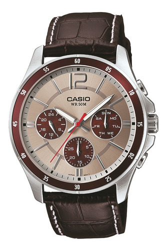 Reloj Hombre Casio Mtp-1374l-7a1vdf Core Mens