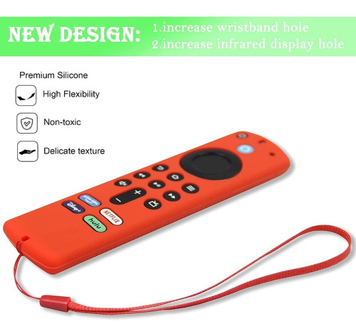 Case Protector Para Control 3era Gen Fire Tv Stick 4k 2 Pack