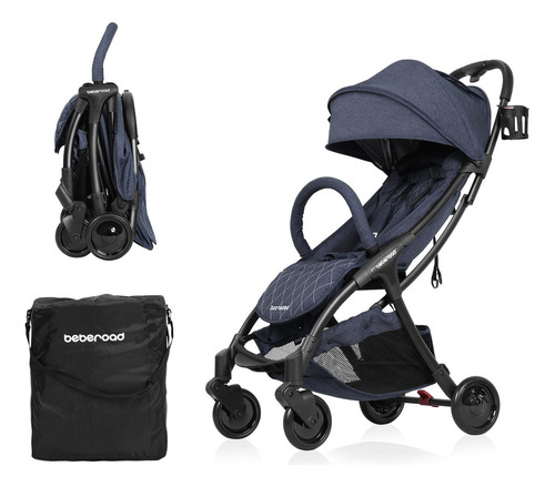 Beberoad Love R2 Cochecito Viaje Compacto Azul Ews