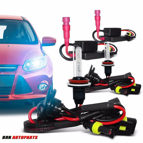 Kit Xenon Carro Moto 12v Lâmpada Hid H11 6000k