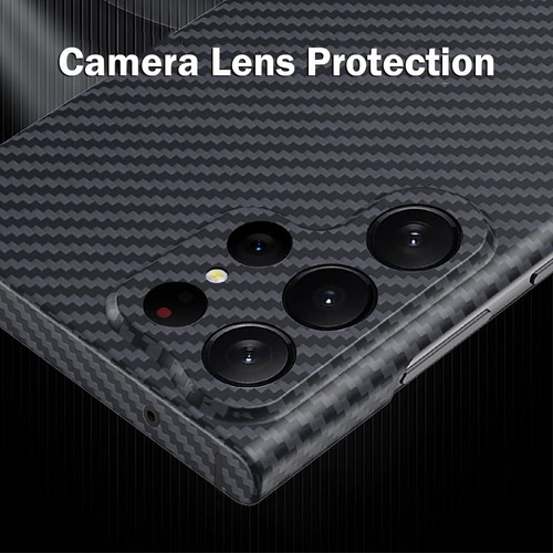 Funda De Fibra De Carbono Para Samsung Galaxy S24 Ultra