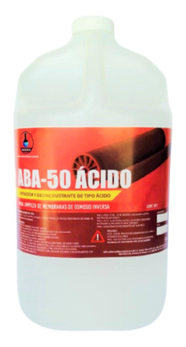 Limpidor Desincrustante Membranas Osmosis Inversa  Acido 50l