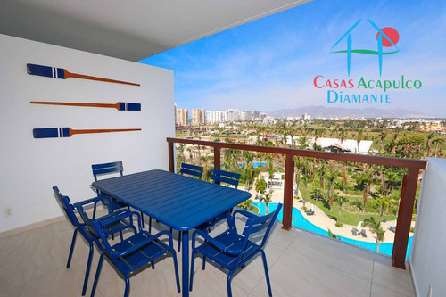Cad La Isla Emerald H8. Terraza Con Vista A Las Áreas Comunes