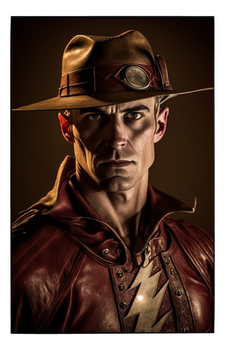 Cuadro De Flash Jay Garrick Multiverso Num 8 Ch