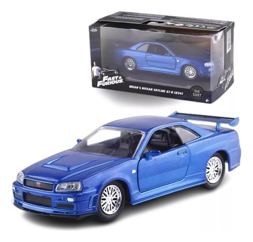 Colección Rápido Y Furioso Nissan Skyline 1:32 -jada