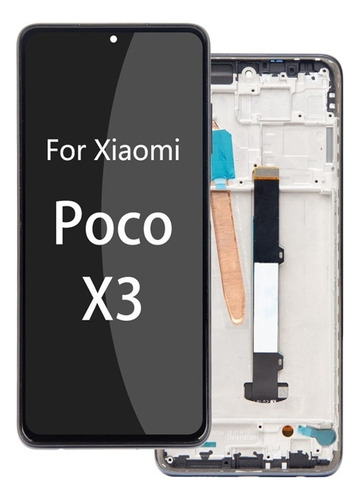 Pantalla Táctil Lcd Para Xiaomi Poco X3 Con Marco Original