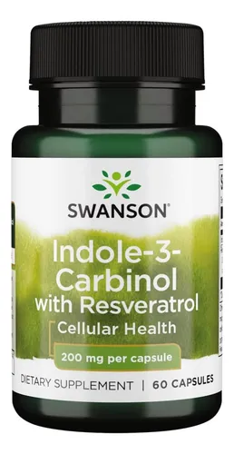 Swanson Indol -3 -carbinol Con Resveratrol - Suplemento I3c