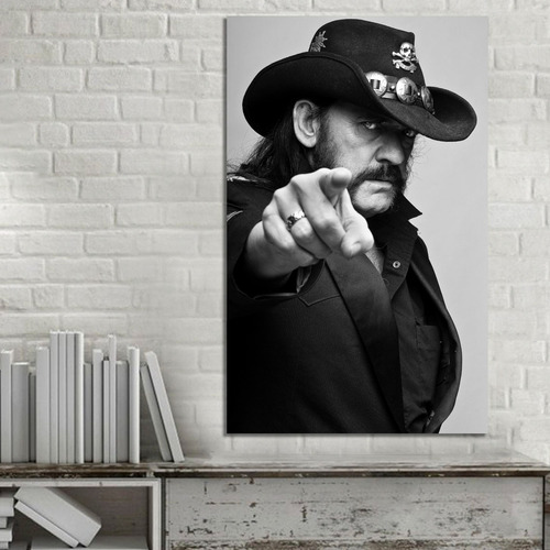 Cuadro Decorativo Música Motorhead Lemmy Kilmister (50x80cm)