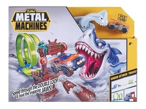 Pista Autos Metal Machine Shark Attack Track