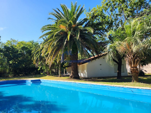 Alquiler Temporario Funes Casa 3 Dorm. Gran Parque Con Piscina 