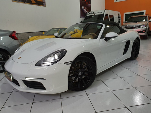 Porsche Boxster 718 2017 Branca Top Pdk 300cv 22000 Km