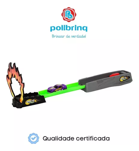 Polibrinq Pista Speedster Desafio Da Serpente, Playtoy Brinquedos