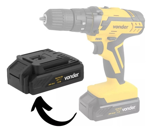 Bateria Vonder Pfv012 Pfv012i Pfv112 Parafusadeira Furadeira
