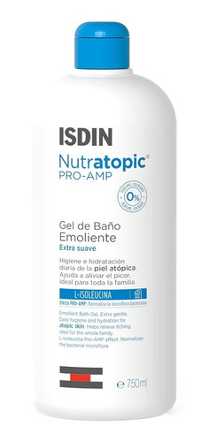 Isdin Nutratopic Pro-amp Gel De Baño 750 Ml / Piel Atópica