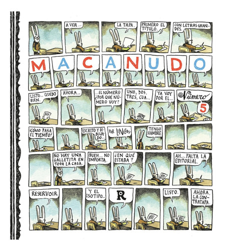 Libro Macanudo 5 - Ricardo Liniers - Reservoir Books