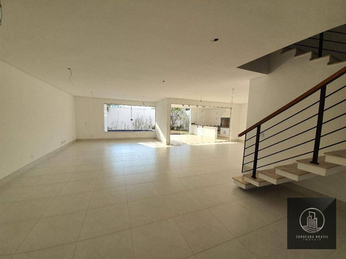 Imagem 28 de 29 de Sobrado Com 4 Dormitórios, 460 M² - Venda Por R$ 2.500.000,00 Ou Aluguel Por R$ 11.500,00/mês - Condomínio Sunset Village - Sorocaba/sp - So0233