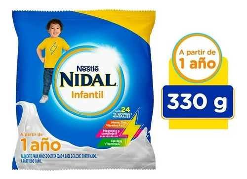 Alimento Tipo Leche Nidal Bolsa 330 G