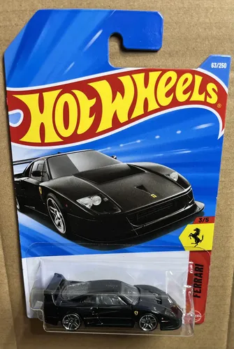 Hot Wheels Ferrari F40 Competizione 2026 Preta | Parcelamento sem
