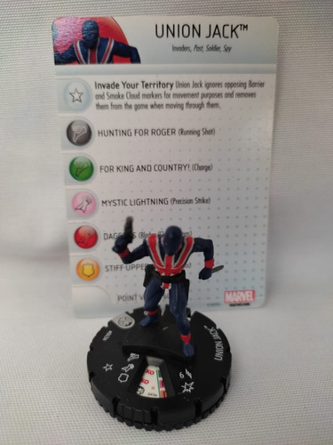 Union Jack #043a Heroclix Wizkids Marvel