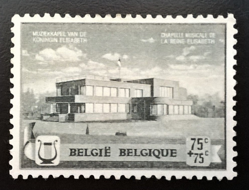 Bélgica, Sello Yv 532 Capilla Musical 1940 Nuevo L12795