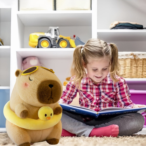 Muñeco Capibara De Peluche Infantil En Traje De Baño