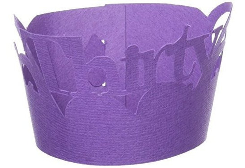 All About Details Purple Ombre Thirty Cupcake Wrappers Kit, 