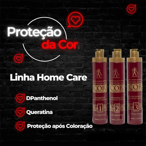Imagem 2 de 2 de Kit Home Care Proteção Da Cor - Professional Paris