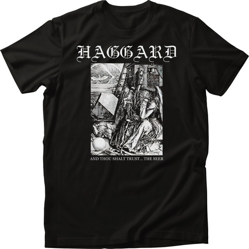 Playera Haggard And Thou Shall Trust The Seer Hombre