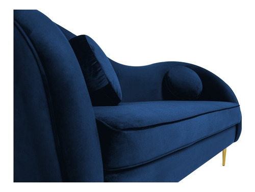 Love Seat Vintage Salas Modernas Sillones Minimalistas Color Agua