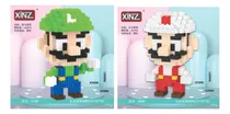 Comprar Duo Mini Bloques Armables 3d Figuras De Acción Mario