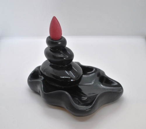 Fuente Cascada Humo Porta Conos Decorativa - Llama Sagrada