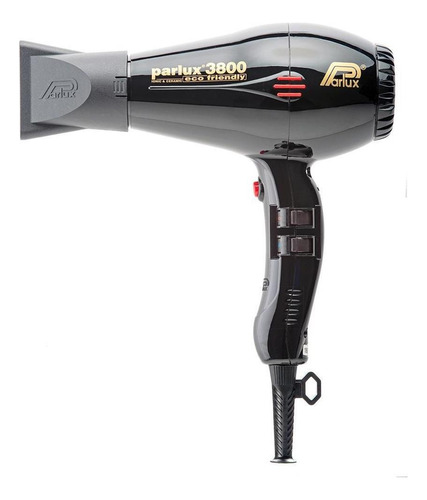 Secador De Pelo Parlux 3800, Ecológico, Color Plateado, 220