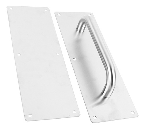 Placa De Empuje Inoxidable Para Manija De Puerta De Acero In
