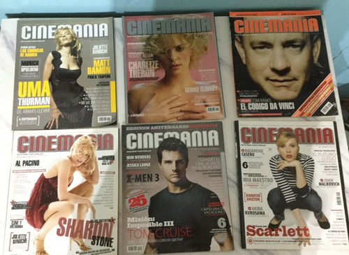 Revista Cinemanía Argentina - Colección Completa N°1 A 56 (Usado)