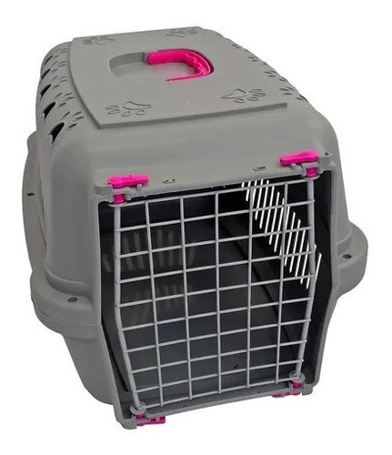 Imagen 6 de 9 de Transportadora Jaula N°3 Puerta Acero Perros/gatos Durapets